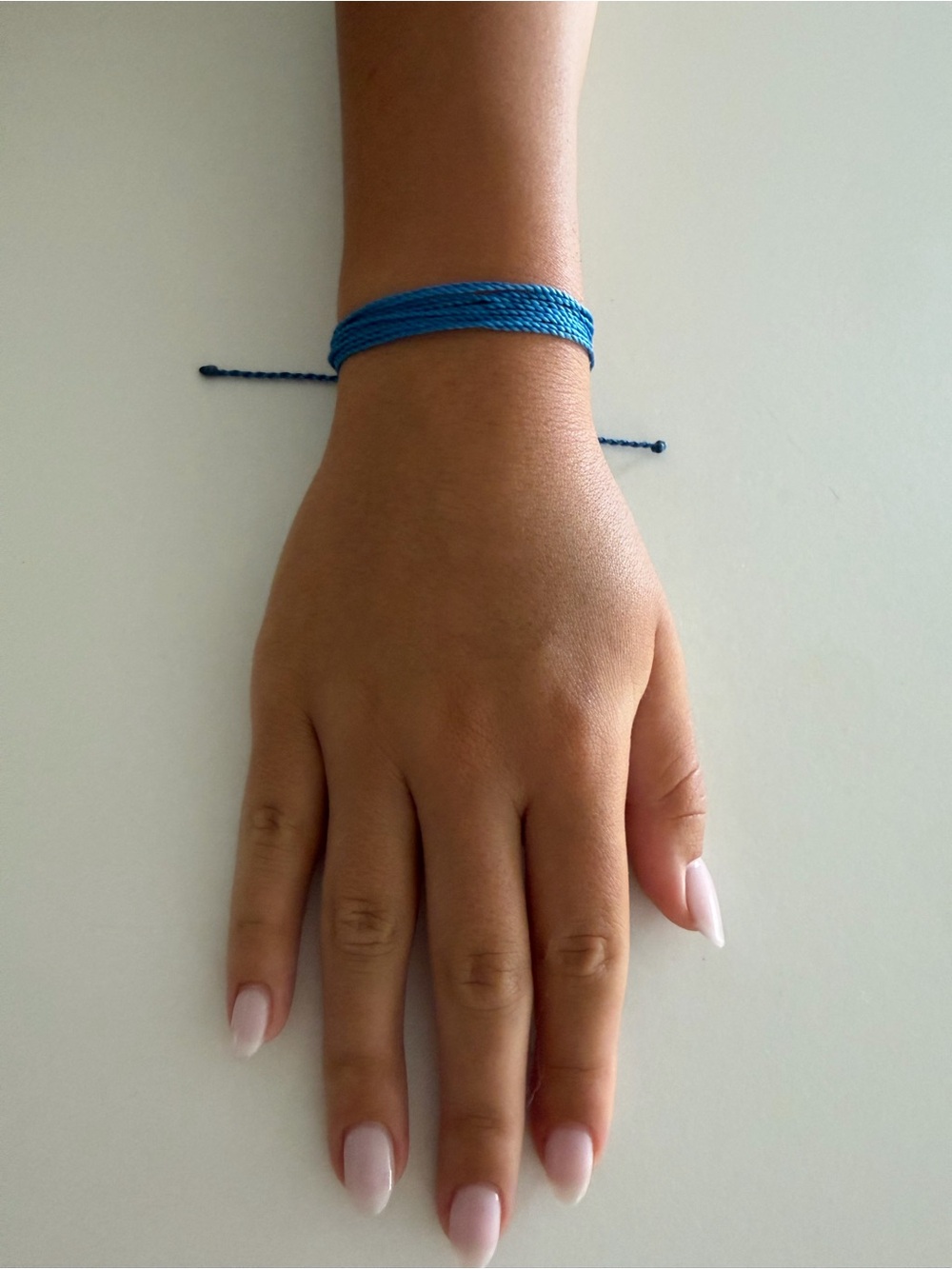 Pura Vida Bright Blue Woven Cord Bracelet